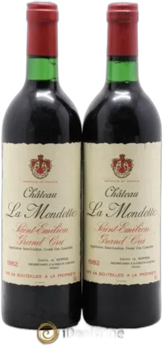 photo du vin la Mondotte 1er Grand Cru Classé b Depuis 2012 1982
