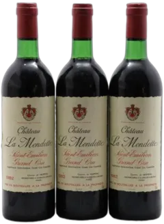 photo du vin la Mondotte 1er Grand Cru Classé b Depuis 2012 1982