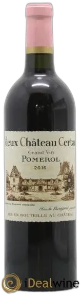 illustration du vin Vieux Château Certan 2016
