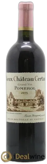 photo du vin Vieux Château Certan 2015