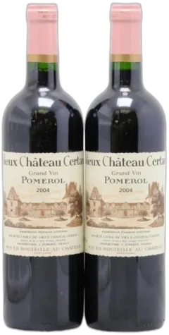 photos du vin Vieux Château Certan 2004