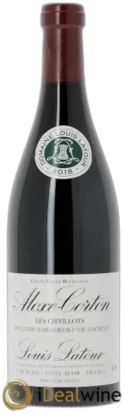 aperçu du vin Aloxe-Corton 1er Cru les Chaillots Louis Latour 2018