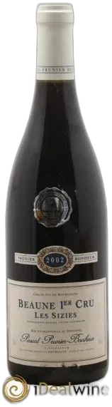 photo du vin Beaune 1er Cru les Sizies Pascal Prunier-Bonheur 2002