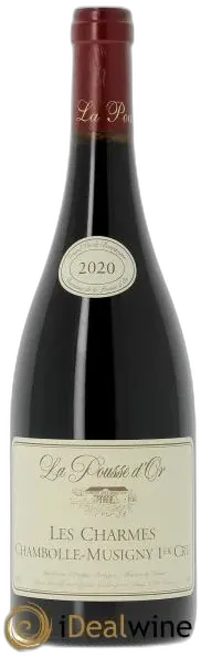 capture du vin Chambolle-Musigny 1er Cru les Charmes la Pousse D&Apos;or 2020
