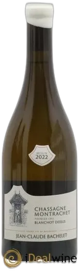 image du vin Chassagne-Montrachet 1er Cru Blanchot Dessus Jean-Claude Bachelet 2022