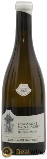 photo du vin Chassagne-Montrachet 1er Cru Blanchot Dessus Jean-Claude Bachelet 2020