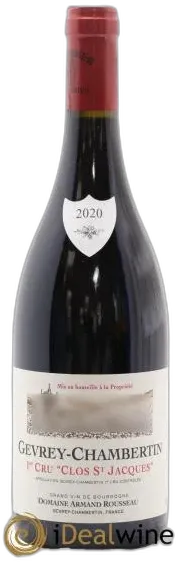 photo du vin Gevrey-Chambertin 1er Cru Clos Saint-Jacques Armand Rousseau 2020