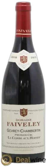 photo du vin Gevrey-Chambertin 1er Cru la Combe Aux Moines Faiveley 2018