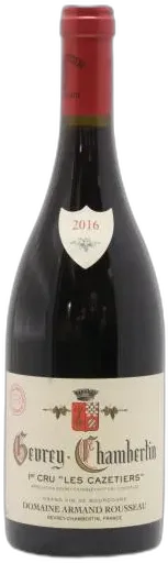 aperçu du vin Gevrey-Chambertin 1er Cru les Cazetiers Armand Rousseau 2016
