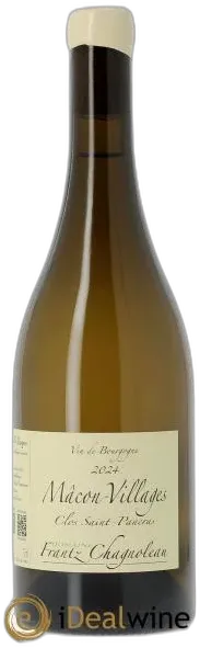 vue du vin Mâcon Clos Saint Pancras Frantz Chagnoleau 2024