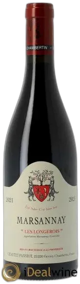 photo du vin Marsannay Longeroies Geantet-Pansiot