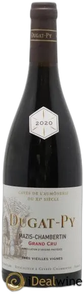 capture du vin Mazis-Chambertin Grand Cru Très Vieilles Vignes Dugat-py