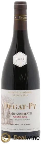 photos du vin Mazis-Chambertin Grand Cru Vieilles Vignes Dugat-py