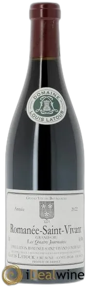 photo du vin Romanée-Saint-Vivant Grand Cru les Quatre Journaux Louis Latour