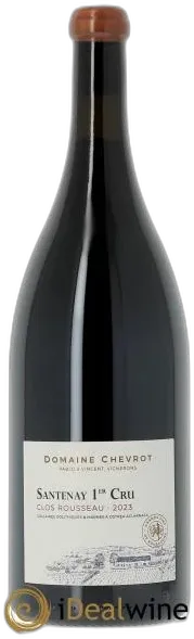 photo du vin Santenay 1er Cru Clos Rousseau Domaine Chevrot 2023