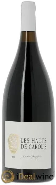 capture du vin Pays D&Apos;Hérault les Hauts de Carol&Apos;s Terrasse D&Apos;Elise 2022