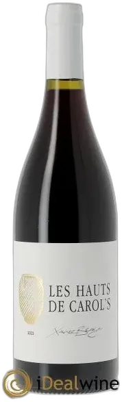 capture du vin Pays D&Apos;Hérault les Hauts de Carol&Apos;s Terrasse D&Apos;Elise 2022