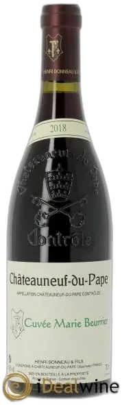 photo du vin Châteauneuf-du-Pape Marie Beurrier Henri Bonneau & Fils