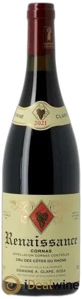 photo du vin Cornas Renaissance Auguste Clape