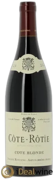 vue du vin Côte-Rôtie Côte Blonde René Rostaing