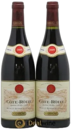 illustration du vin Côte-Rôtie Côtes Brune et Blonde Guigal 2009