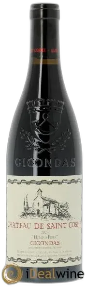 photo du vin Gigondas Hominis Fides Saint Cosme 2023