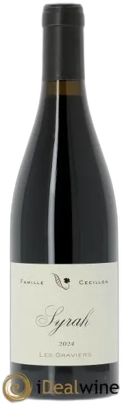 illustration du vin Vin de France Syrah les Graviers Julien Cecillon 2024