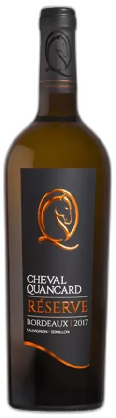 capture du vin Cheval Quancard Réserve Blanc