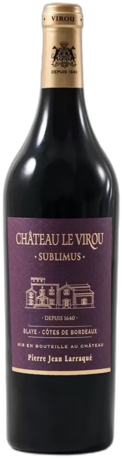 photo du vin Château le Virou Sublimus Rouge