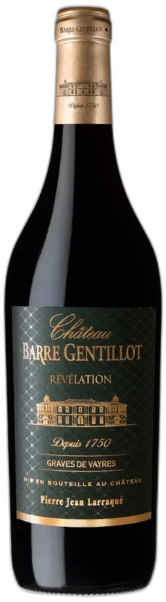 photo du vin Château Barre Gentillot Révélation