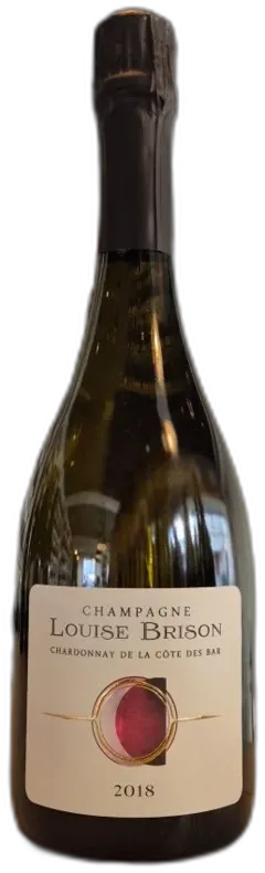 vue du vin Chardonnay de la Côte des Bar 2018 Louise Brison
