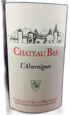 illustration du vin Coteaux d'Aix Chateau Bas l'Alvernegue