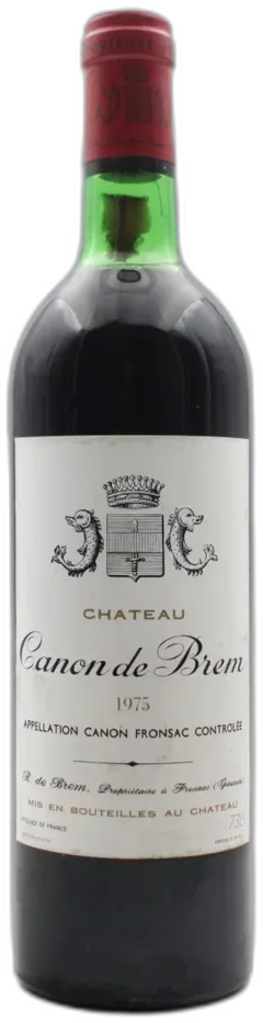 image du vin Château Canon de Brem 1975