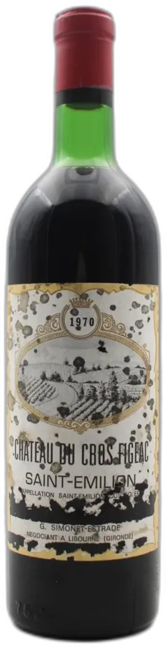 photo du vin Château du Cros Figeac 1970