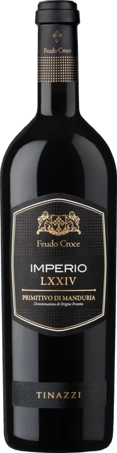 vue du vin Feudo Croci Imperio Lxxiv Primitivo di Manduria 2023