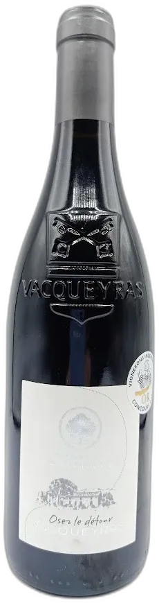 photos du vin Vacqueyras Domaine de la Garrigue Osez le Detour