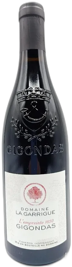 photos du vin Gigondas Domaine de la Garrigue l’Empreinte 1850 2023