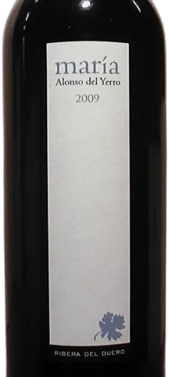 image du vin Espagne Ribera Del Douro D.o Tempranillo Vinedos Alonso Del Yerro Maria 2009