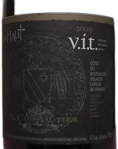 photo du vin Cotes du Roussillon Villages Maison Chapoutier Domaine de Bila Haut Vit Visitare Interiore Terrae Magnum