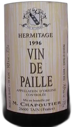 photo du vin Vin de Paille Ermitage Maison Chapoutier Demie