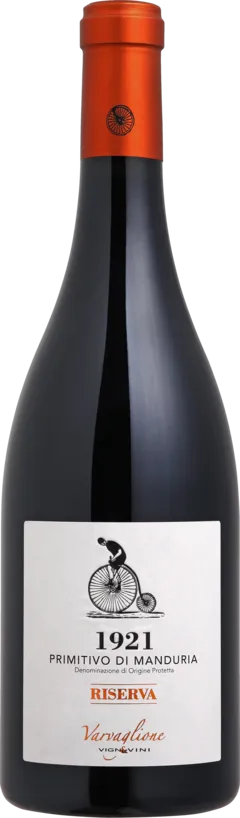 image du vin Varvaglione 1921 Primitivo di Manduria Riserva 2015