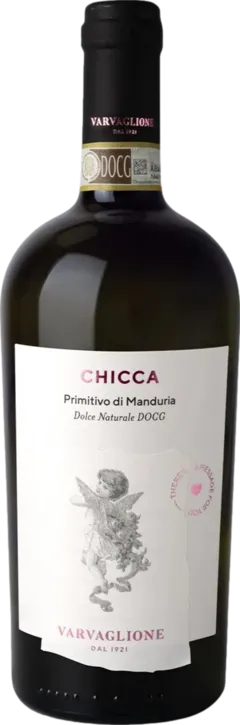 aperçu du vin Varvaglione Chicca Primitivo di Manduria Dolce Naturale 2023