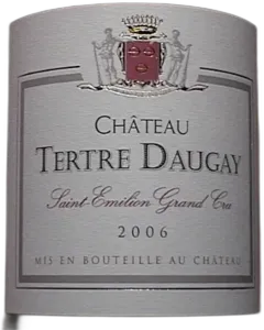 photo du vin Saint Emilion Grand Cru Chateau Tertre Daugay 2006