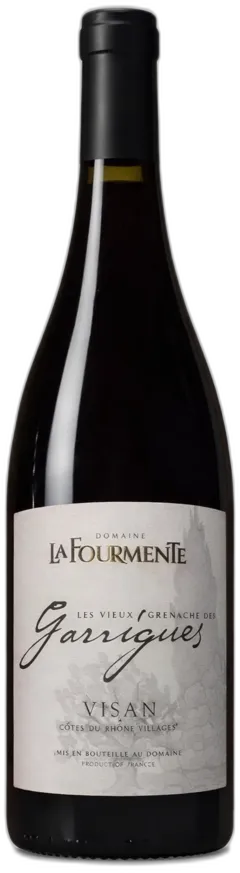 photo du vin Cotes du Rhone Villages Visan Domaine la Fourmente les Vieux Grenache des Garrigues