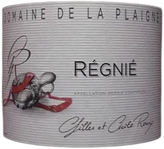 image du vin Regnie Domaine de la Plaigne