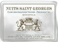 photo du vin Nuits Saint Georges 1ercru Clos des Grandes Vignes Blanc 2019 Comte Lige