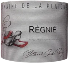 image du vin Regnie Domaine de la Plaigne