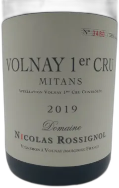 photos du vin Volnay Premier Cru Domaine Nicolas Rossignol Mitans