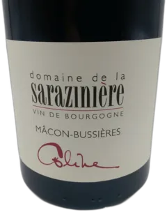 image du vin Macon Bussieres Domaine la Saraziniere Coline