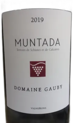 image du vin Cotes du Roussillon Villages Domaine Gauby Muntada